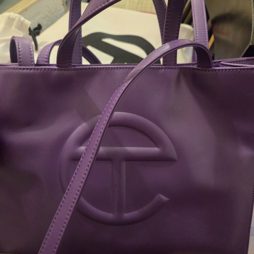 Telfar Violet Tote Bag